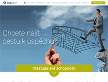 Tablet Screenshot of litecom.cz
