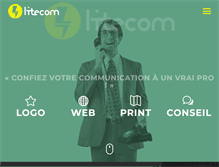 Tablet Screenshot of litecom.fr